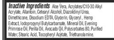 Inactive Ingredients (Amour   Inactive)